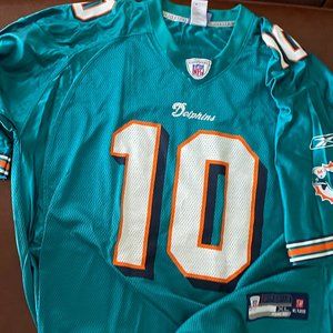Authentic NFL Reebok Miami Dolphins Jersey #10 Pennington/Like New